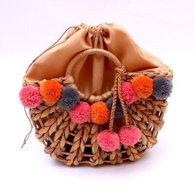 2019 Girls Handbag Straw Bag Women Handbag made Rattan Straw Bag Women Handbags Shoulder bag