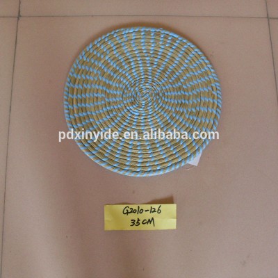 Durable woven straw kitchen straw placemats