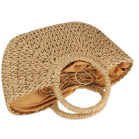 Wholesale new women summer beach woven straw rattan straw bag